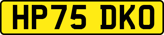 HP75DKO