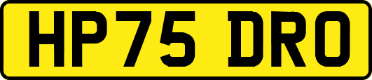 HP75DRO