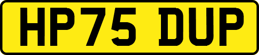 HP75DUP
