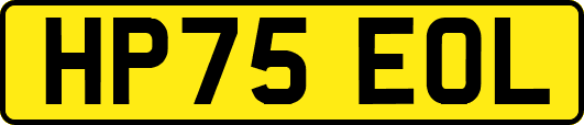 HP75EOL