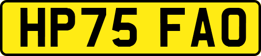 HP75FAO