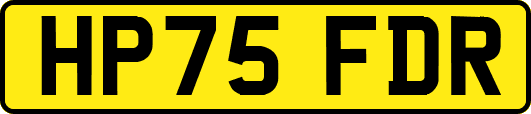 HP75FDR