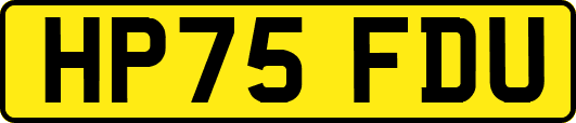 HP75FDU