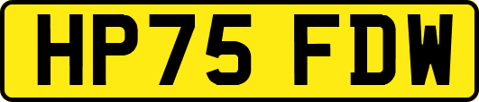 HP75FDW