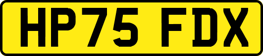 HP75FDX