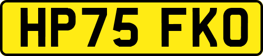 HP75FKO