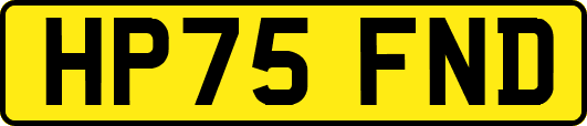 HP75FND