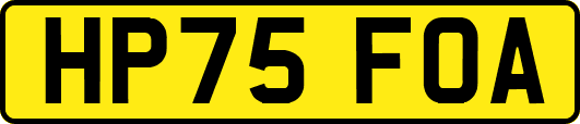 HP75FOA