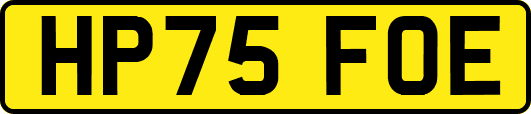 HP75FOE