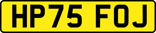 HP75FOJ