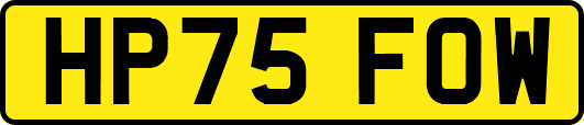 HP75FOW