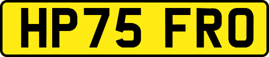 HP75FRO