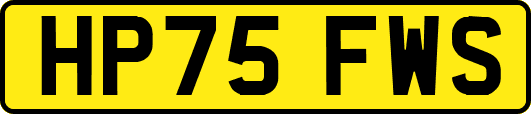 HP75FWS