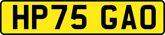 HP75GAO