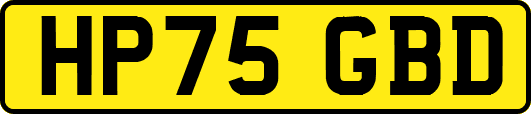 HP75GBD