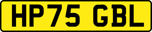 HP75GBL