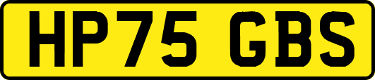 HP75GBS