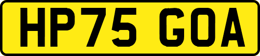HP75GOA
