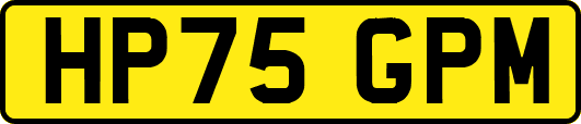HP75GPM