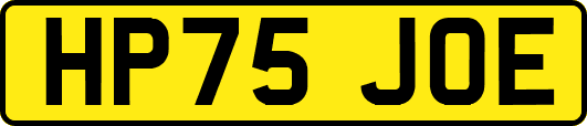 HP75JOE