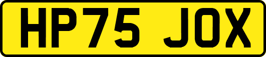 HP75JOX