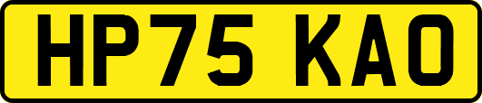 HP75KAO