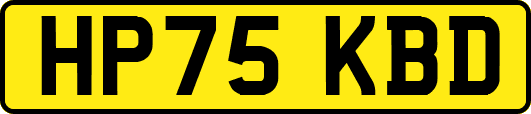 HP75KBD