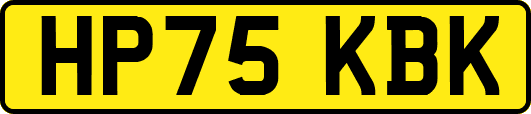 HP75KBK