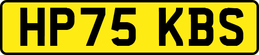HP75KBS
