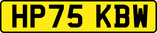 HP75KBW