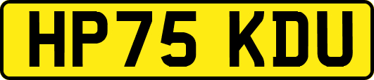HP75KDU