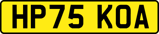 HP75KOA
