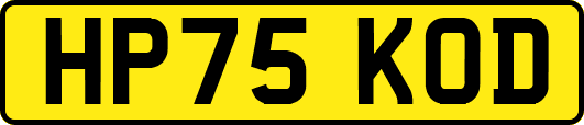 HP75KOD
