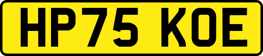 HP75KOE