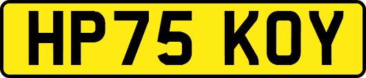HP75KOY