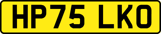HP75LKO