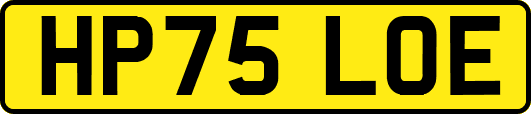 HP75LOE