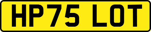 HP75LOT
