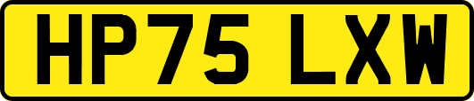 HP75LXW