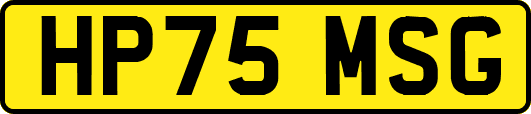 HP75MSG