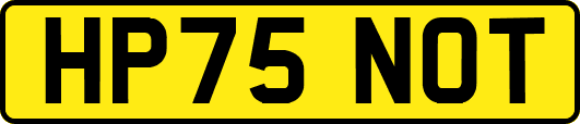 HP75NOT