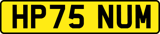 HP75NUM