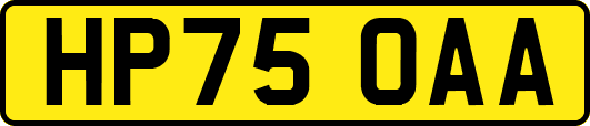 HP75OAA