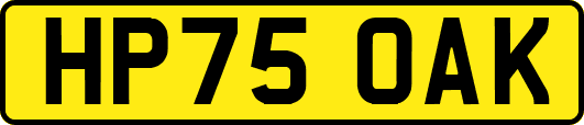 HP75OAK