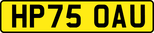 HP75OAU