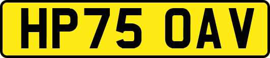 HP75OAV