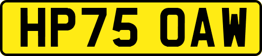 HP75OAW