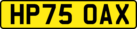 HP75OAX
