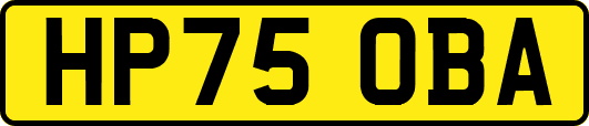 HP75OBA