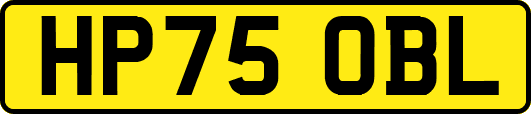 HP75OBL